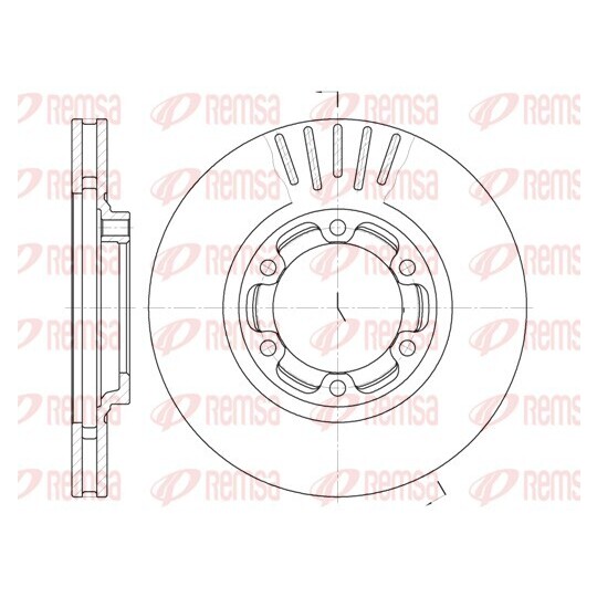 61083.10 - Brake Disc 