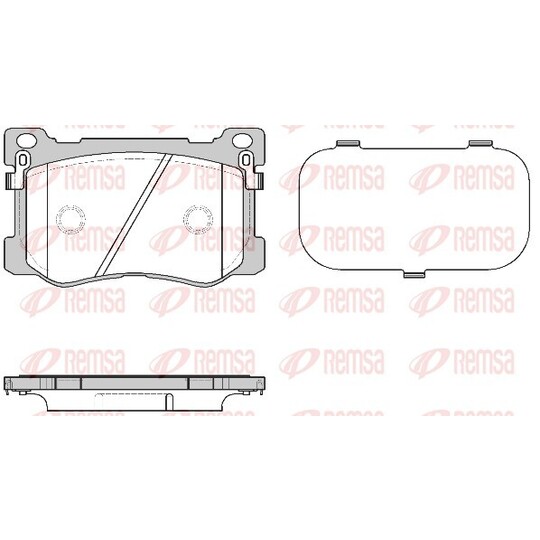 1475.12 - Brake Pad Set, disc brake 