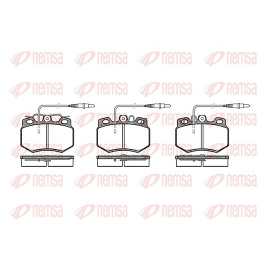 0170.34 - Brake Pad Set, disc brake 