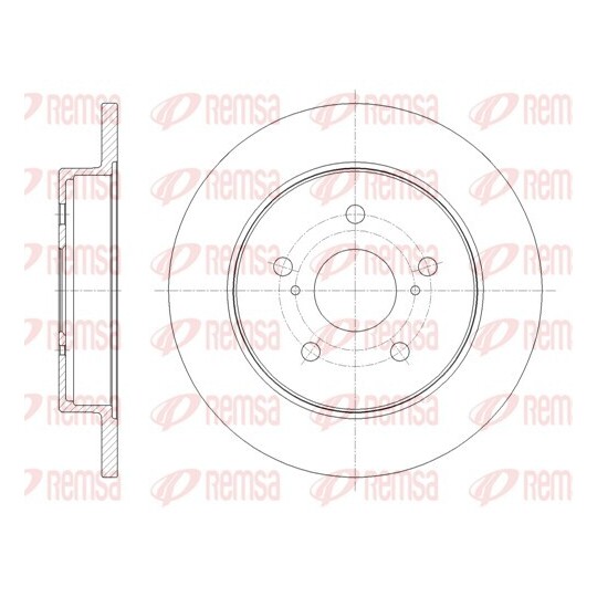 61795.00 - Brake Disc 