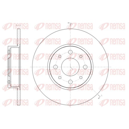 61390.00 - Brake Disc 