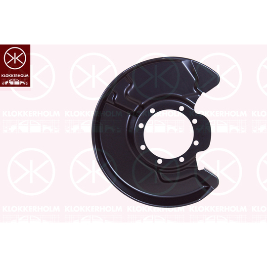 8133378 - Splash Panel, brake disc 