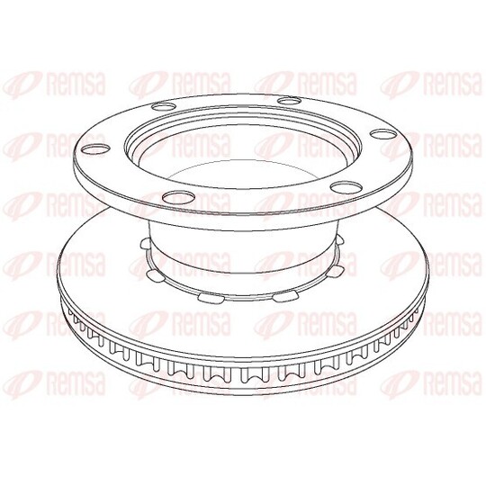 NCA1125.20 - Brake Disc 