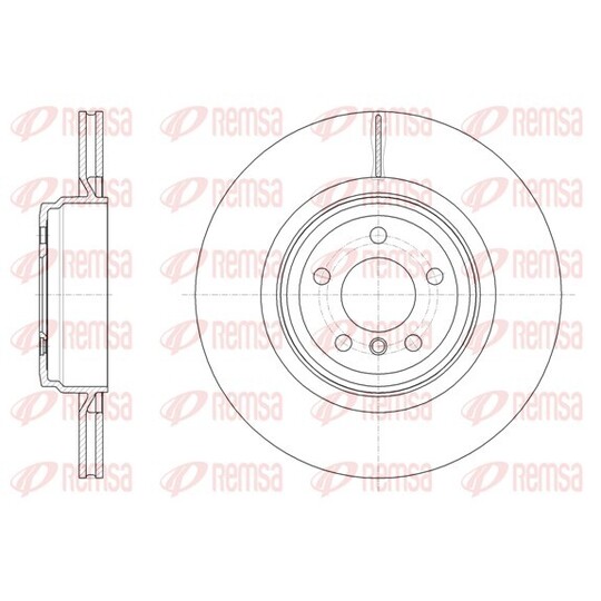 61599.10 - Brake Disc 