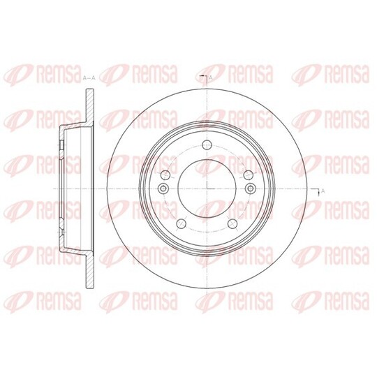 61435.00 - Brake Disc 