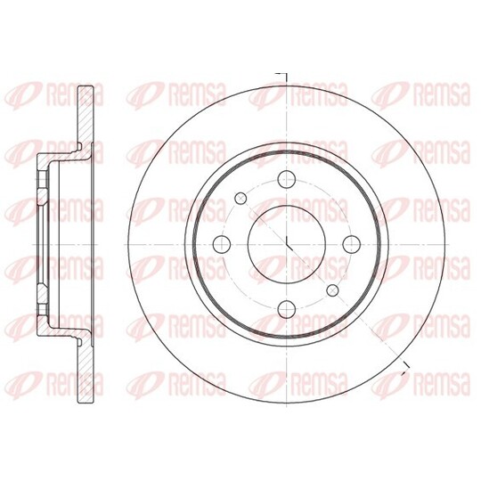 6089.00 - Brake Disc 