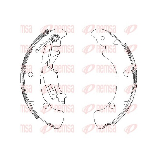 4041.01 - Brake Shoe 
