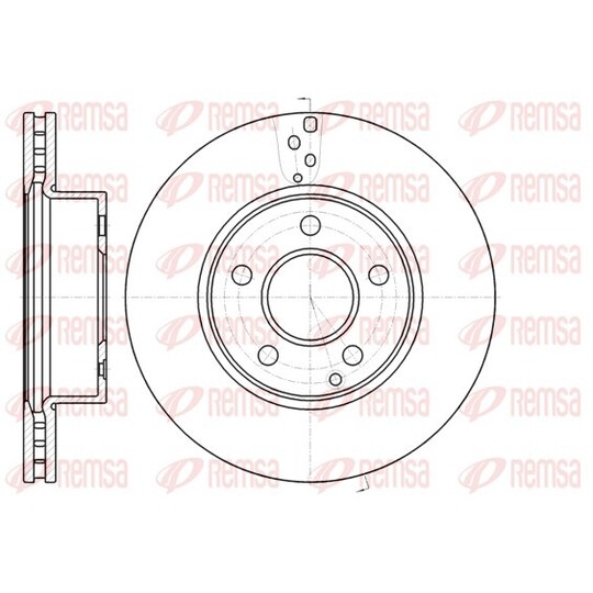 61066.10 - Brake Disc 