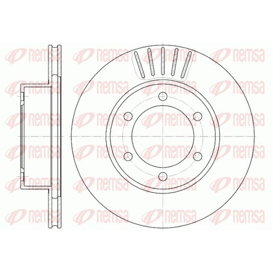 6562.10 - Brake Disc 