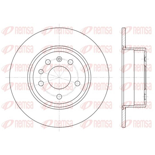 6487.00 - Brake Disc 