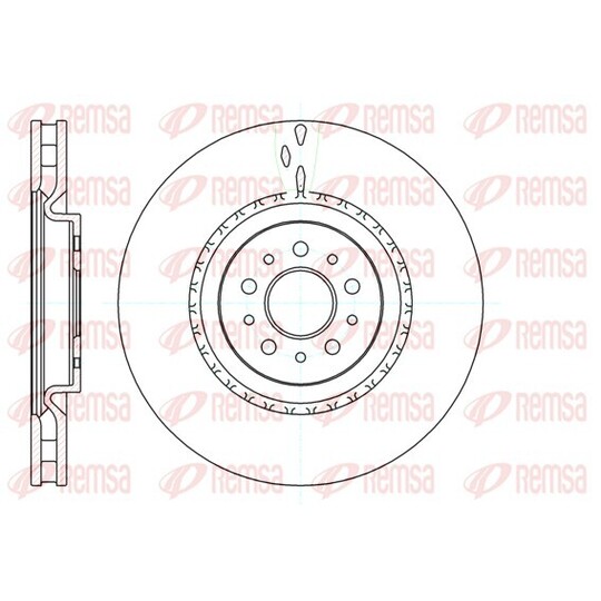 61010.10 - Brake Disc 