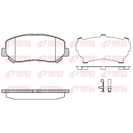 1513.24 - Brake Pad Set, disc brake 