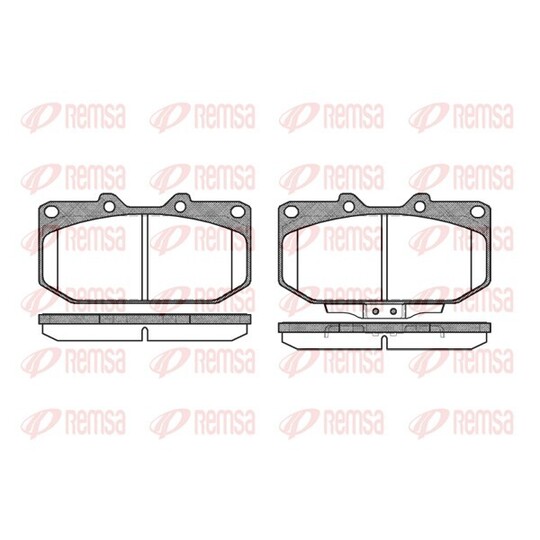 0348.02 - Brake Pad Set, disc brake 