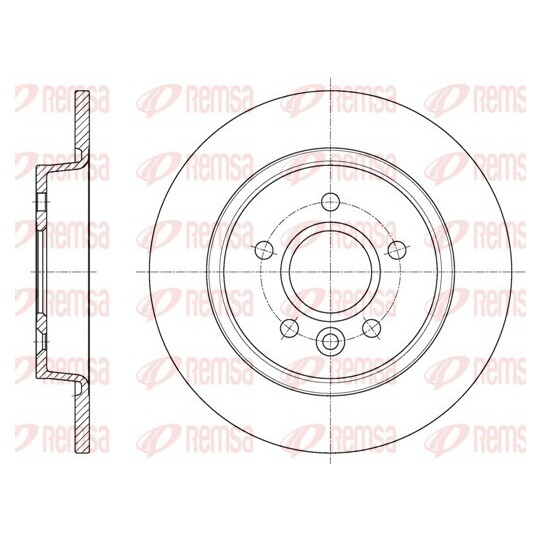 61590.00 - Brake Disc 