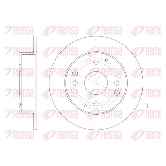 61156.00 - Brake Disc 