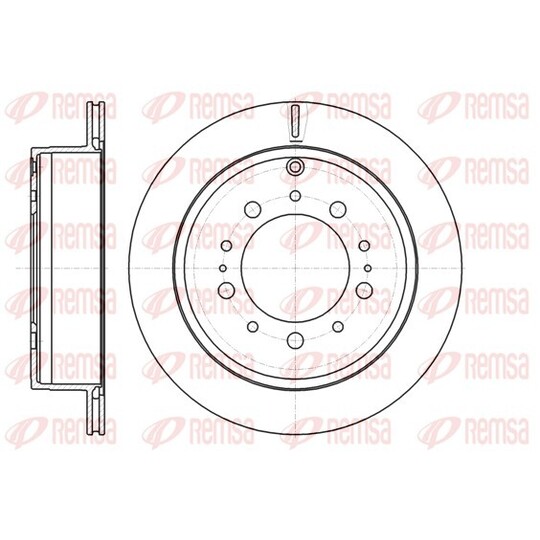 61257.10 - Brake Disc 