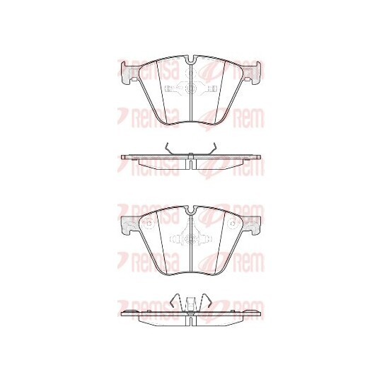 1419.20 - Brake Pad Set, disc brake 