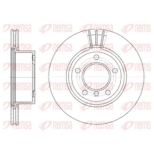 6652.10 - Brake Disc 