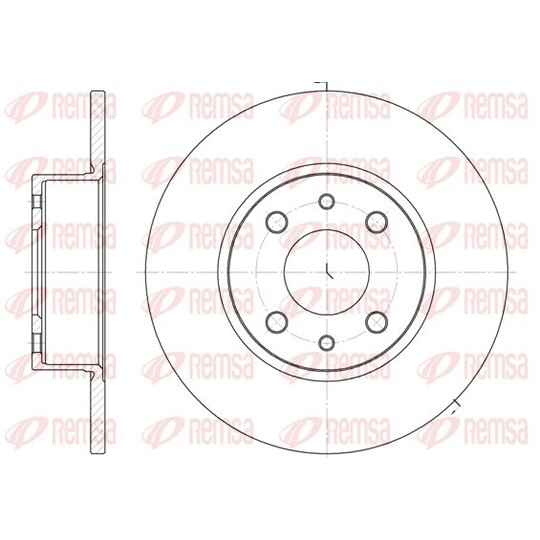 6150.00 - Brake Disc 