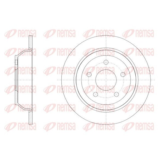 62538.00 - Brake Disc 