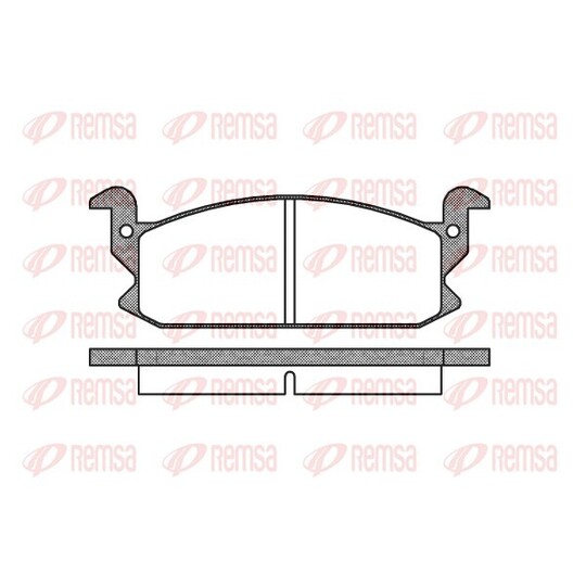 0177.00 - Brake Pad Set, disc brake 