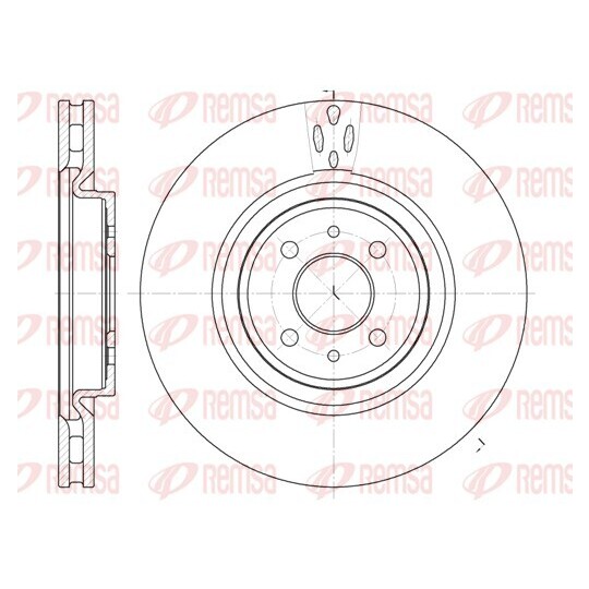 61151.10 - Brake Disc 