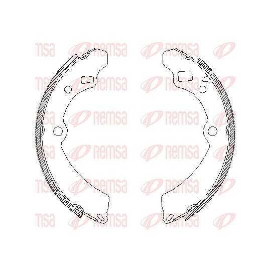 4504.00 - Brake Shoe 