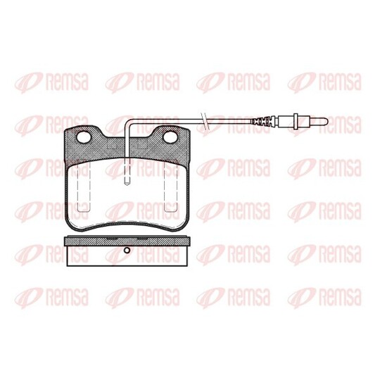 0247.24 - Brake Pad Set, disc brake 