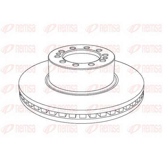 NCA1178.20 - Brake Disc 