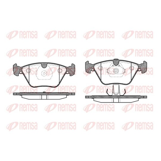 0270.13 - Brake Pad Set, disc brake 