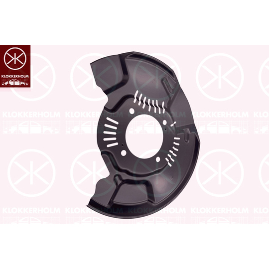 8128373 - Splash Panel, brake disc 