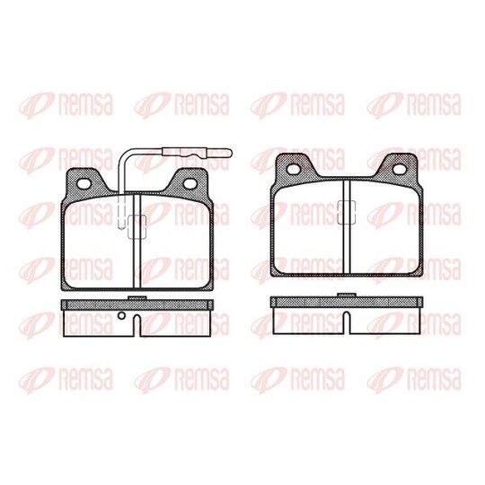 0068.02 - Brake Pad Set, disc brake 