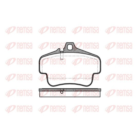 0773.00 - Brake Pad Set, disc brake 