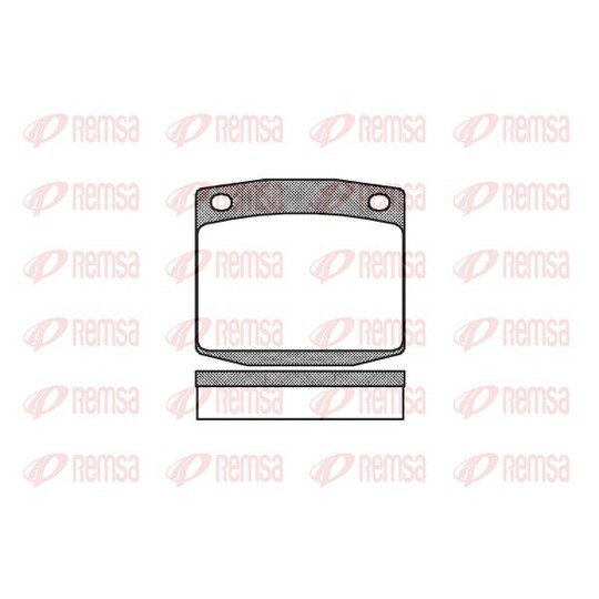 0095.00 - Brake Pad Set, disc brake 