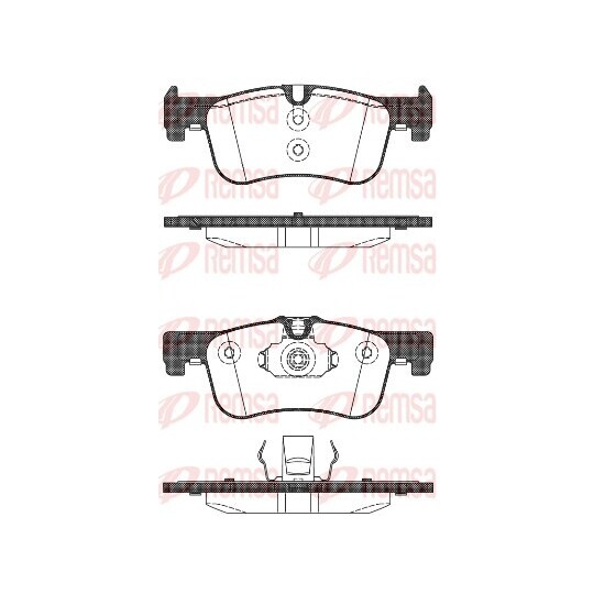 1478.10 - Brake Pad Set, disc brake 