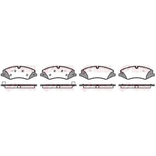 1409.10 - Brake Pad Set, disc brake 