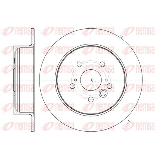 61089.00 - Brake Disc 