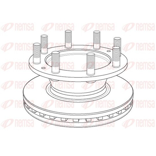 NCA1162.20 - Brake Disc 