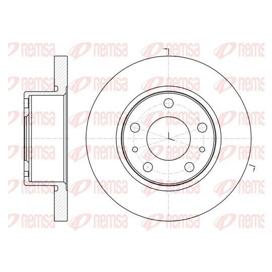 61007.00 - Brake Disc 