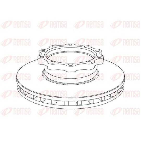 NCA1038.20 - Brake Disc 