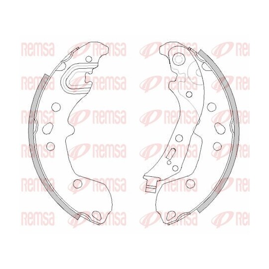 4498.00 - Brake Shoe 