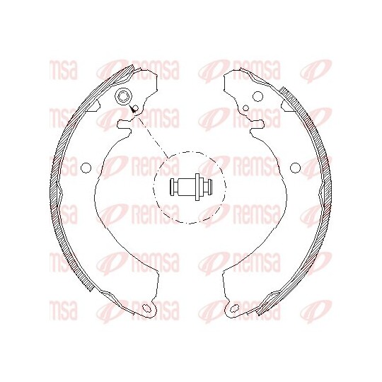 4646.01 - Brake Shoe 