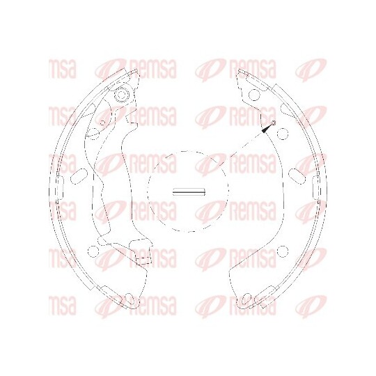 4193.00 - Brake Shoe 