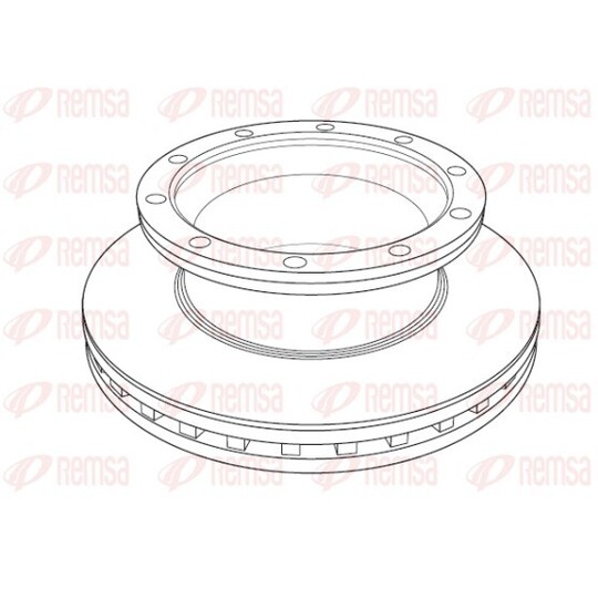 NCA1189.20 - Brake Disc 