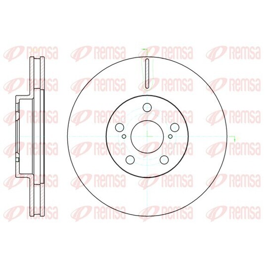 61093.10 - Brake Disc 