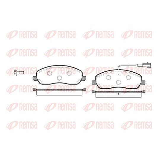 1146.02 - Brake Pad Set, disc brake 