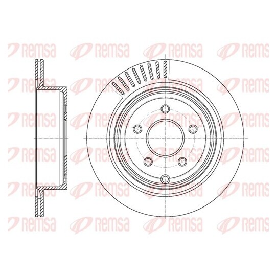 61091.10 - Brake Disc 