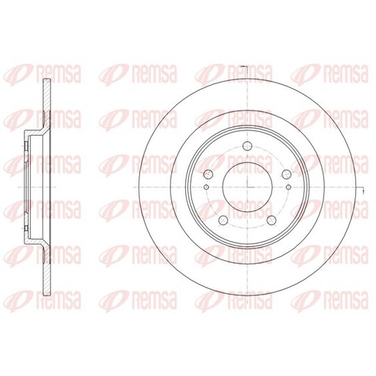 61528.00 - Brake Disc 