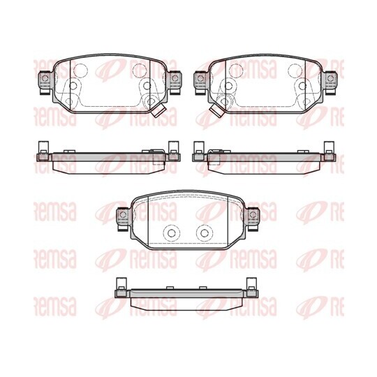 1731.02 - Brake Pad Set, disc brake 