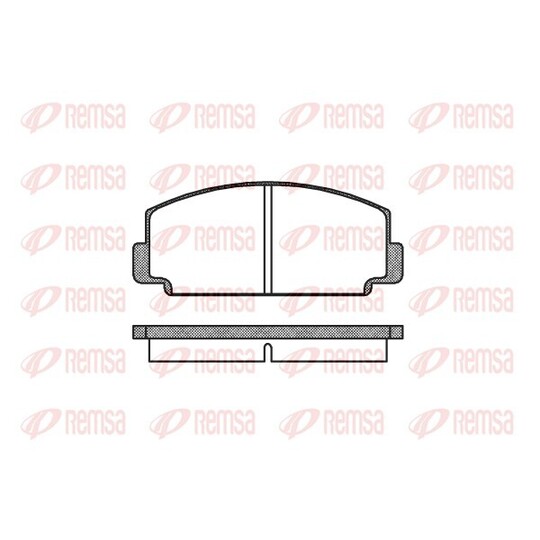 0075.00 - Brake Pad Set, disc brake 